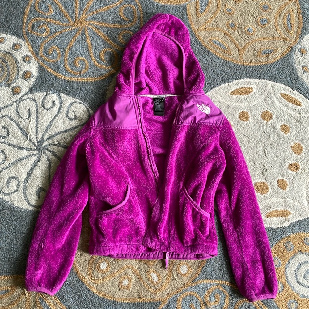 Girls Northface fleece jacket